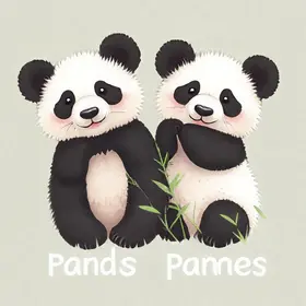 nomes para pandas